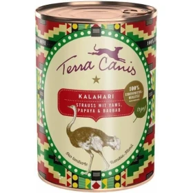 Terra Canis Kalahari Namibia Struzzo 400 g - Umido per cani