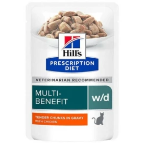 Hill's W/D Gatto - Buste 12 x 85 g