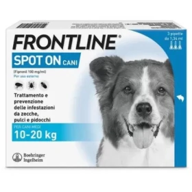 Frontline Spot-On Cani 10/20 - 3 Pipette