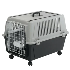 Ferplast Trasportino Atlas 40 Grigio per Cani