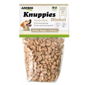 Anibio Knuppies al Farro 160g - Snack Naturali per Cane