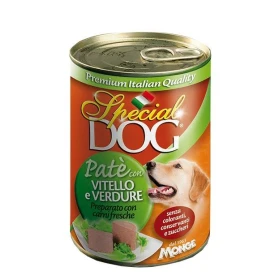 Special Dog Paté Vitello e Verdure per Cani - 24 x 400 g