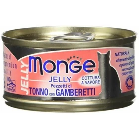 Monge Cat Tonno e Gamberetti in Jelly 80 g