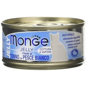 Monge Cat Tonno e Pesce Bianco in Jelly 80 g