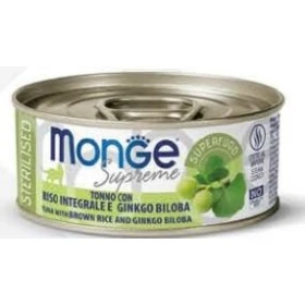Monge Cat Supreme Steril Tonno, Riso e Ginkgo 80 g