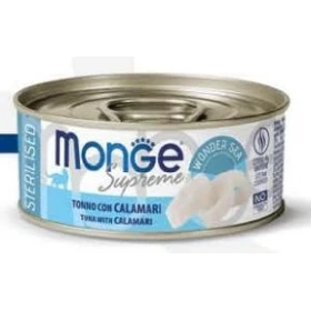 Monge Cat Supreme Steril Tonno e Calamari 80 g