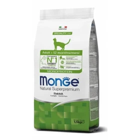 Monge Cat Coniglio 1,5 kg - Mangime secco per gatti