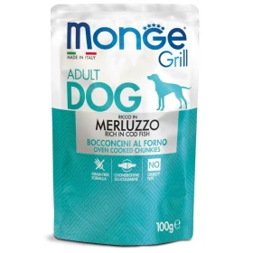 Monge Dog Grill Buste al Merluzzo 24 x 100 g
