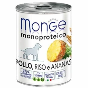 Monge Mono Fruit Pollo/Ananas 400 g - Cibo umido per cani