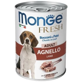Monge Dog Fresh Agnello Umido per Cani 400 g