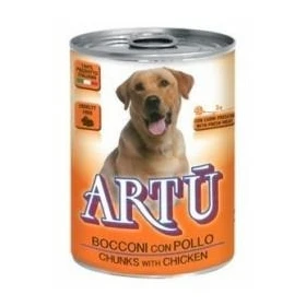 Artù Bocconi al Pollo per Cani - 24 x 415 g