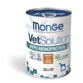 Monge Dog Hypo Mono Anatra 400 g