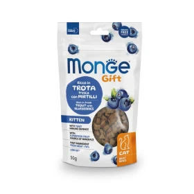Monge Gift Meat Minis Kitten Trota/Mirtilli 50 g