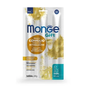 Monge Gift Sticks per Cani Immunity Support Coniglio con Nucleotidi 45 g
