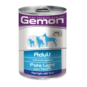 Gemon Dog Paté Light Tonno 24 x 400 g