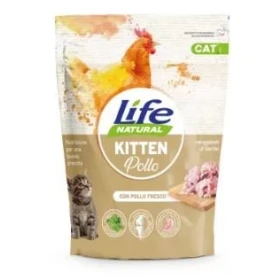 Lifepet Lifecat Kitten Pollo 800 g - Mangime secco per gattini