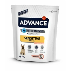 Advance Dog Sensitive Mini Salmone e Riso 800 g