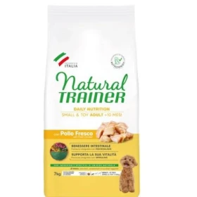 Trainer Natural Mini Pollo/Riso 7 kg - Mangime Secco per Cani