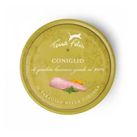 Terra Felis 80 g Coniglio - Terracanis