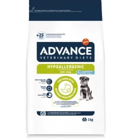 Advance Dog Mini Hypoallergenic 1 kg - Mangime Dietetico per Cani