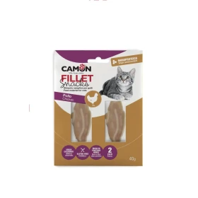 Filetti di Pollo Camon 40g per Gatti
