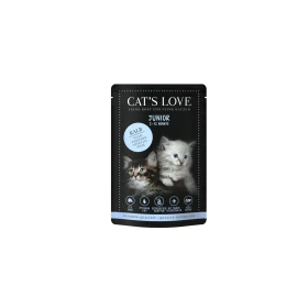 Cat's Love Junior Buste 12 x 85 g Vitello - CATSLOVE