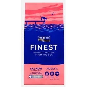FISH4DOGS Finest Adult Salmone/Patate (Large Kibble) KG 6