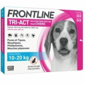 Frontline Tri-Act 10-20 Kg - 6 Pipette per Cani