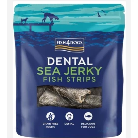 FISH4DOGS Dental Strisce Pesce Essiccato 100g