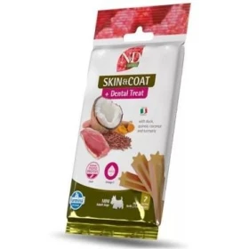 ND Quinoa Dog Treats Skin Coat Anatra Mini 60g - Farmina