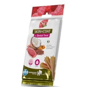 ND Quinoa Dog Treats Skin Coat Anatra Med/Max 110g - Farmina