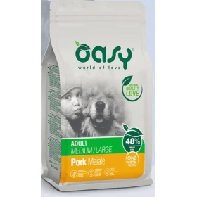 OASY Dog Mono Medium/Large Maiale 10 kg