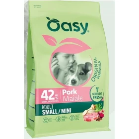 Oasy Dog Original Adult Small/Mini Maiale 2 kg