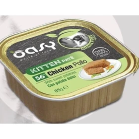 OASY Cat Grain Free Kitten Pollo con Patate Dolci - 19 x 85g