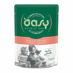 OASY More Love Cat Bustine Pollo/Salmone Rosa 24 x Gr 70