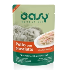 OASY Cat Buste Pollo/Prosciutto 24 x Gr 70