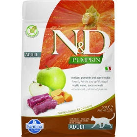 ND Cat Pumpkin Cerdo/Mela 300g - Farmina