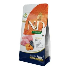 ND Cat Pumpkin Neutered Agnello/Mirtillo 300g - Farmina
