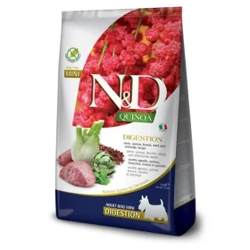 ND Dog Quinoa Mini Digestione Agnello/Finocchio/Menta/Carciofo 800g - Farmina
