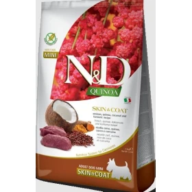 ND Dog Quinoa Mini Skin/Coat Cerdo/Cocco/Curcuma 2,5 kg - Farmina