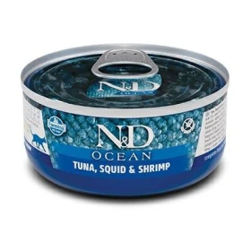 ND Cat Ocean Tonno/Calamari/Gamberetti 70g - Farmina