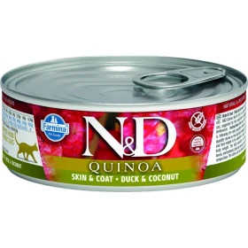 Farmina ND Umido Quinoa Skin Anatra/Cocco 80g per Gatti