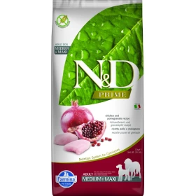 ND Dog Prime Medium/Maxi Pollo/Melograno 12 kg - Farmina