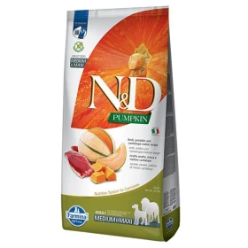 ND Dog Pumpkin Medium/Maxi Anatra/Melone 12kg - Farmina