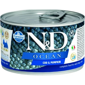 ND Um Dog Ocean Pumpkin Merluzzo - Farmina