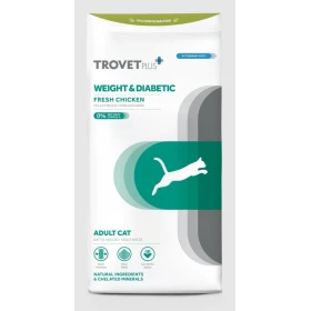 TROVET Cat Weight Diabetes Pollo
