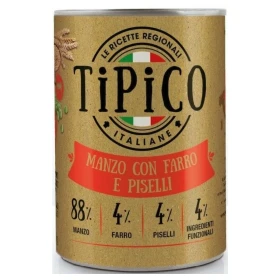 Tipico Manzo/Farro/Piselli 400g - Disugual