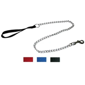 Guinzaglio Catena Maniglia Nylon MT 1 Rosso - TRIXIE