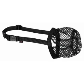Museruola Antiavvelenamento S-M Nero - TRIXIE