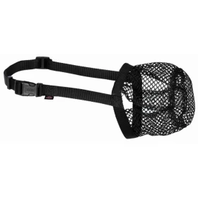 Museruola Antiavvelenamento Poliestere M/L Nera - Trixie